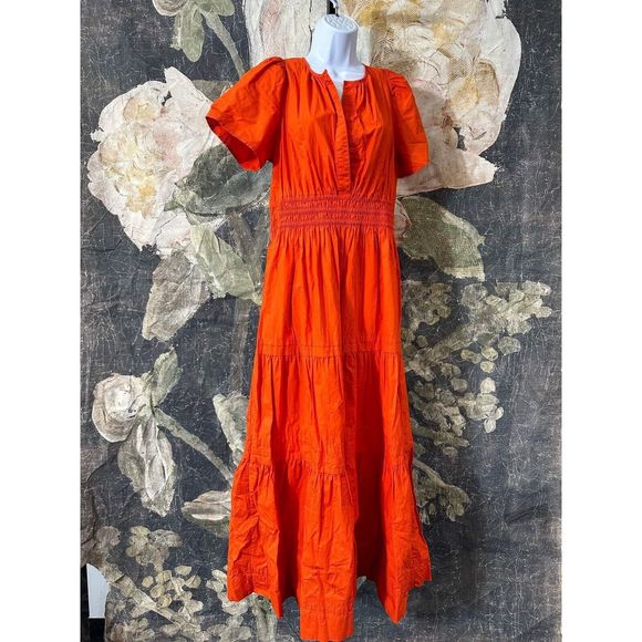 NEW Anthropologie The Somerset Maxi Dress Size Medium - Picture 5 of 8